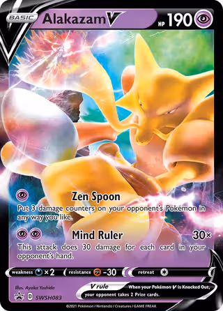Alakazam V SWSH083 Pokemon card