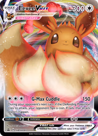 Eevee VMAX SWSH087 Pokemon card