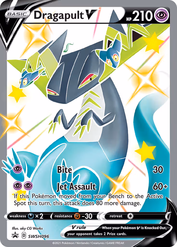 Dragapult V SWSH096 Pokemon card