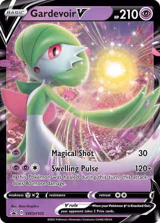 Gardevoir V SWSH105 Pokemon card