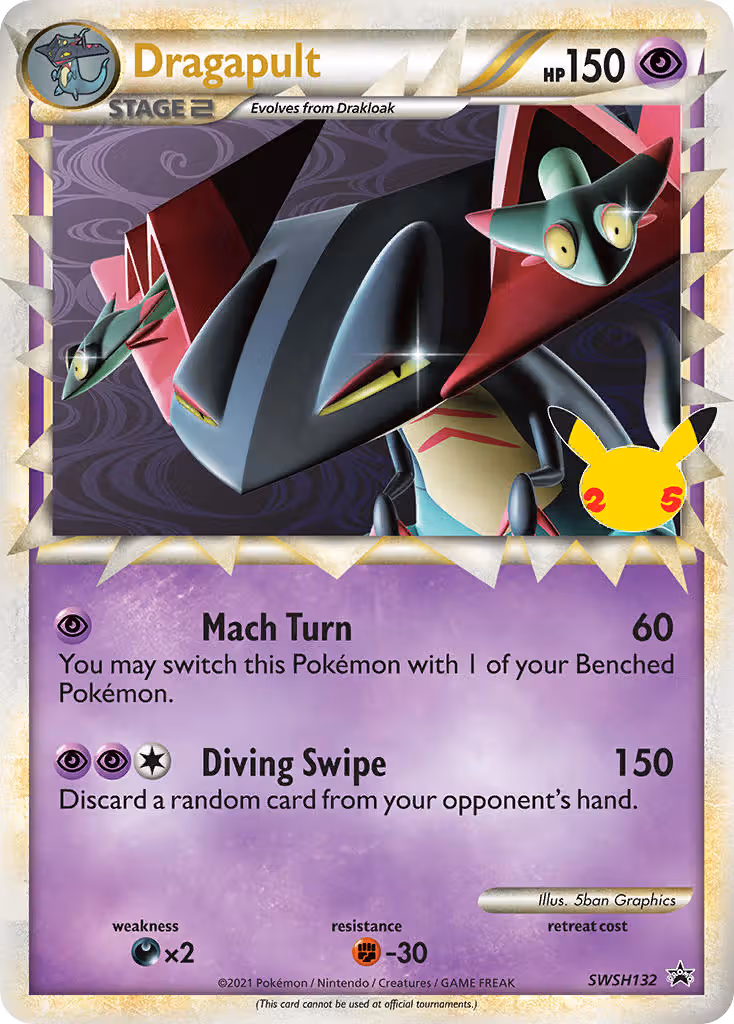 Dragapult SWSH132 Pokemon card