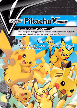 Pikachu V-UNION SWSH139 Pokemon card