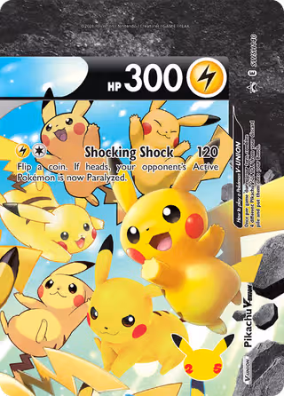 Pikachu V-UNION SWSH140 Pokemon card