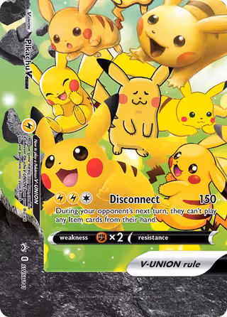 Pikachu V-UNION SWSH141 Pokemon card