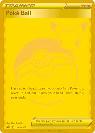 Poké Ball SWSH146 Pokemon card