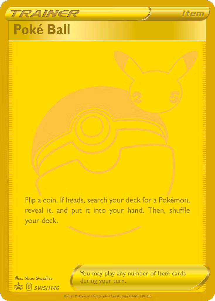 Poké Ball SWSH146 Pokemon card