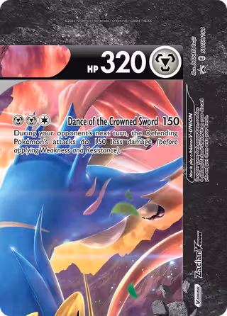 Zacian V-UNION SWSH164 Pokemon card