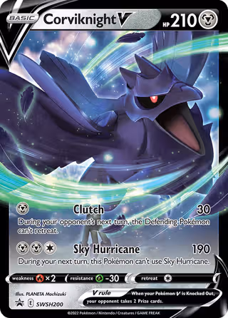 Corviknight V SWSH200 Pokemon card