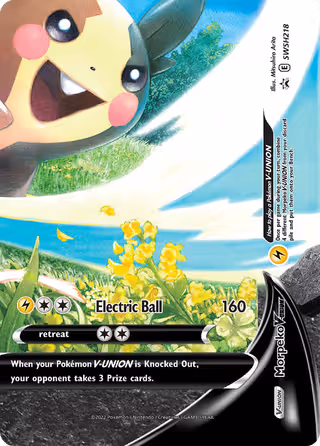 Morpeko V-UNION SWSH218 Pokemon card