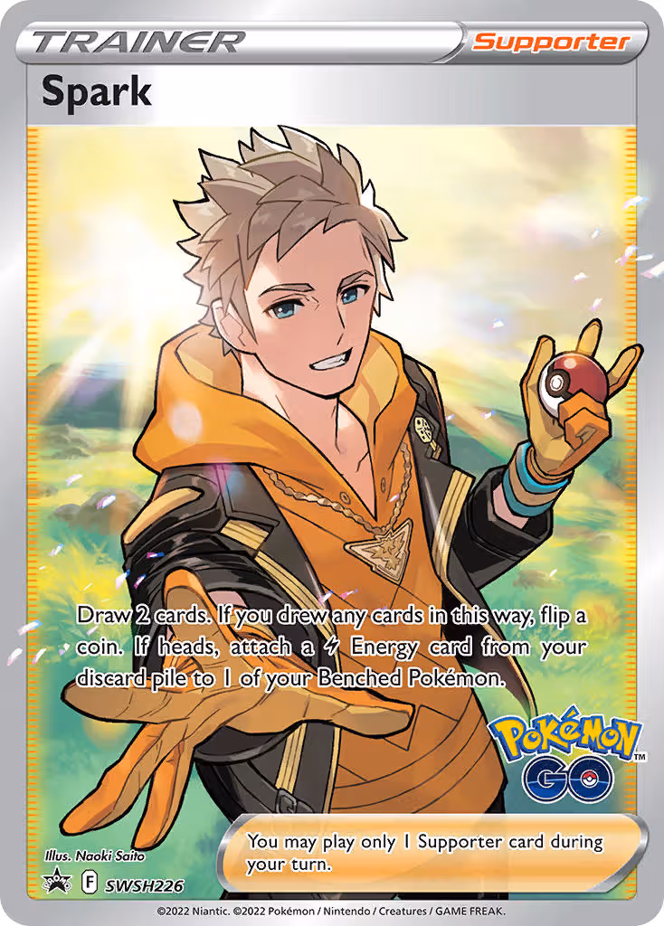 Spark SWSH226 Pokemon card