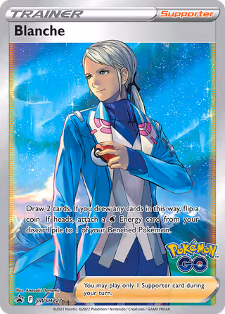 Blanche SWSH227 Pokemon card