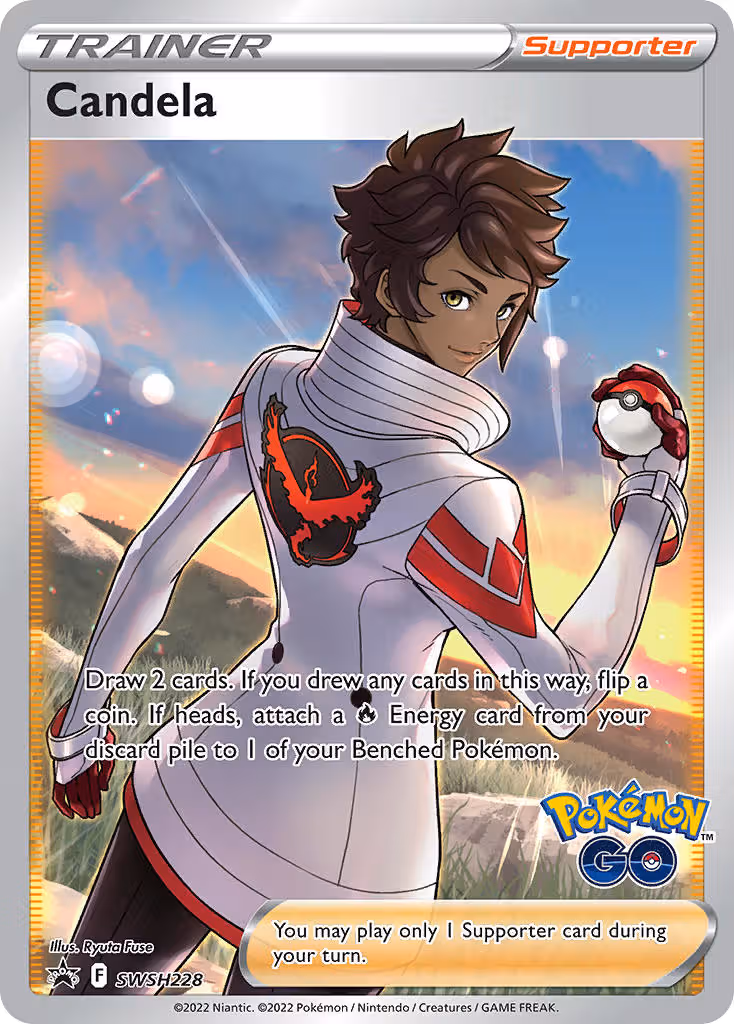 Candela SWSH228 Pokemon card