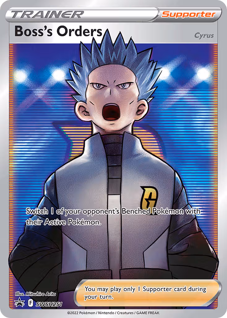 Boss's Orders SWSH251 Pokemon card