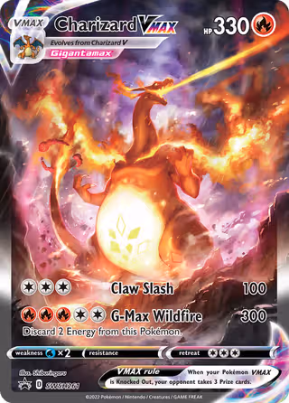 Charizard VMAX SWSH261 Pokemon card