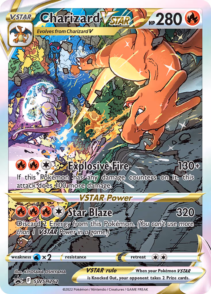 Charizard VSTAR SWSH262 Pokemon card