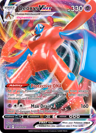 Deoxys VMAX SWSH267 Pokemon card