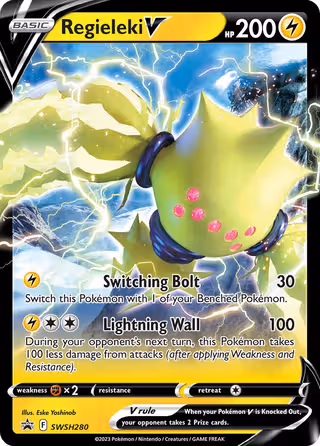 Regieleki V SWSH280 Pokemon card