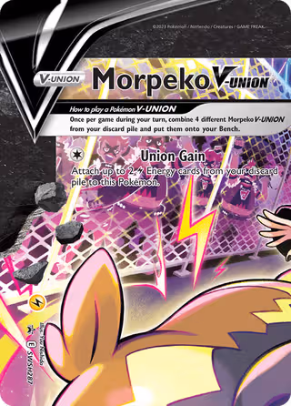 Morpeko V-UNION SWSH287 Pokemon card