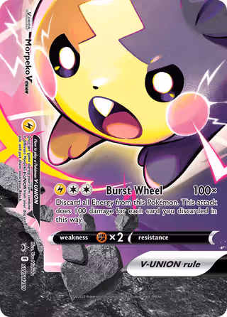 Morpeko V-UNION SWSH289 Pokemon card