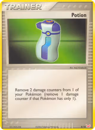 Potion 8/10 Pokemon card