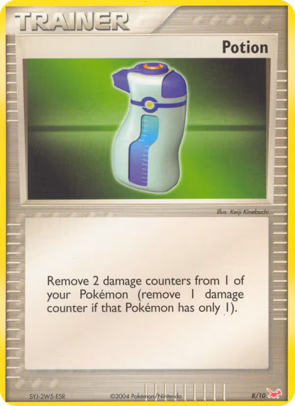 Potion 8/10 Pokemon card