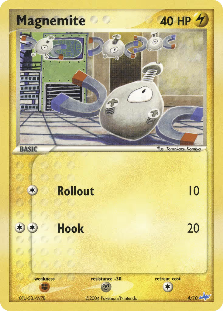 Magnemite 4/10 Pokemon card