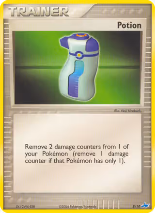 Potion 8/10 Pokemon card