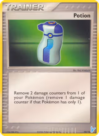Potion 10/12 Pokemon card