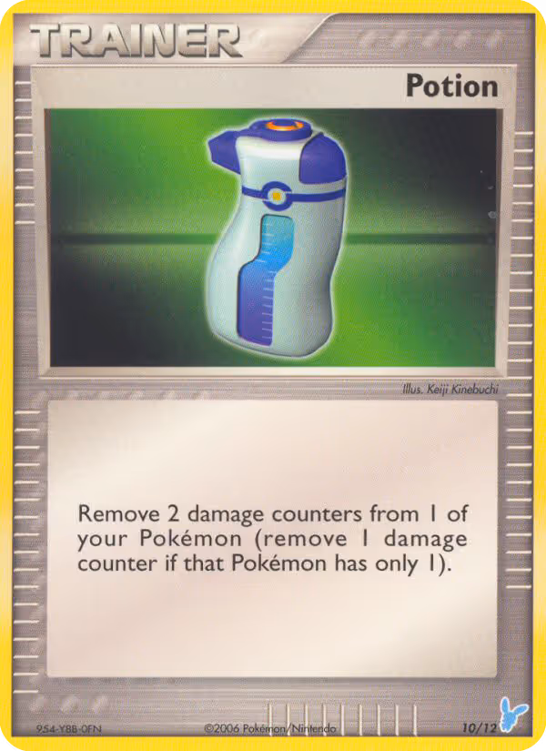 Potion 10/12 Pokemon card