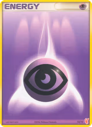 Psychic Energy 12/12 Pokemon card