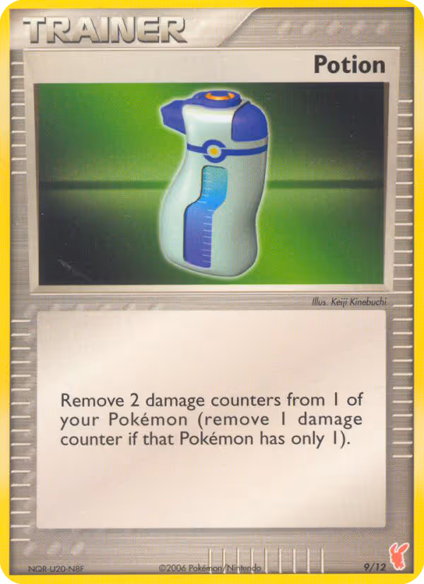 Potion 9/12 Pokemon card