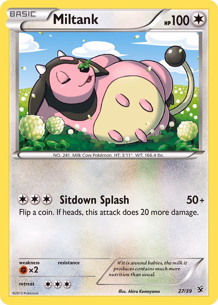 Miltank 27/39 Pokemon card