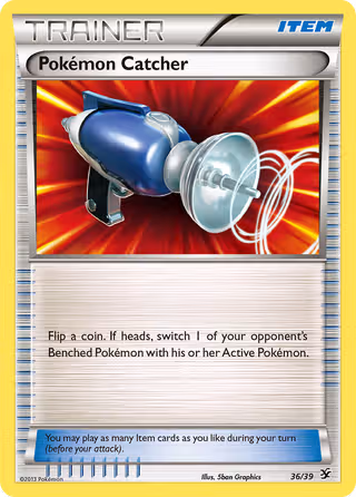 Pokémon Catcher 36/39 Pokemon card