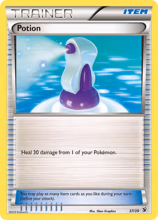 Potion 37/39 Pokemon card
