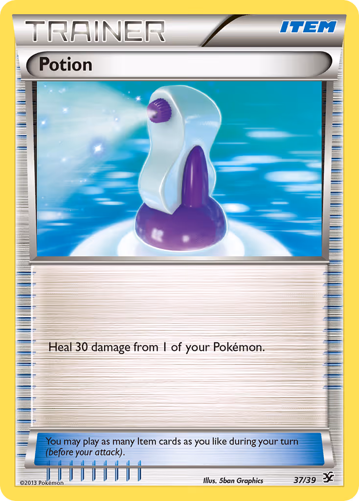 Potion 37/39 Pokemon card