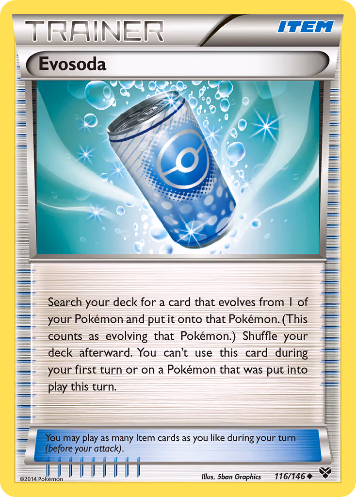 Evosoda 116/146 Pokemon card