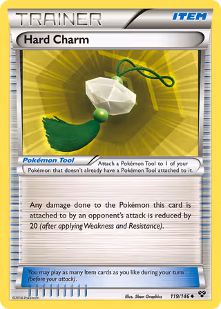 Hard Charm 119/146 Pokemon card