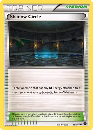 Shadow Circle 126/146 Pokemon card