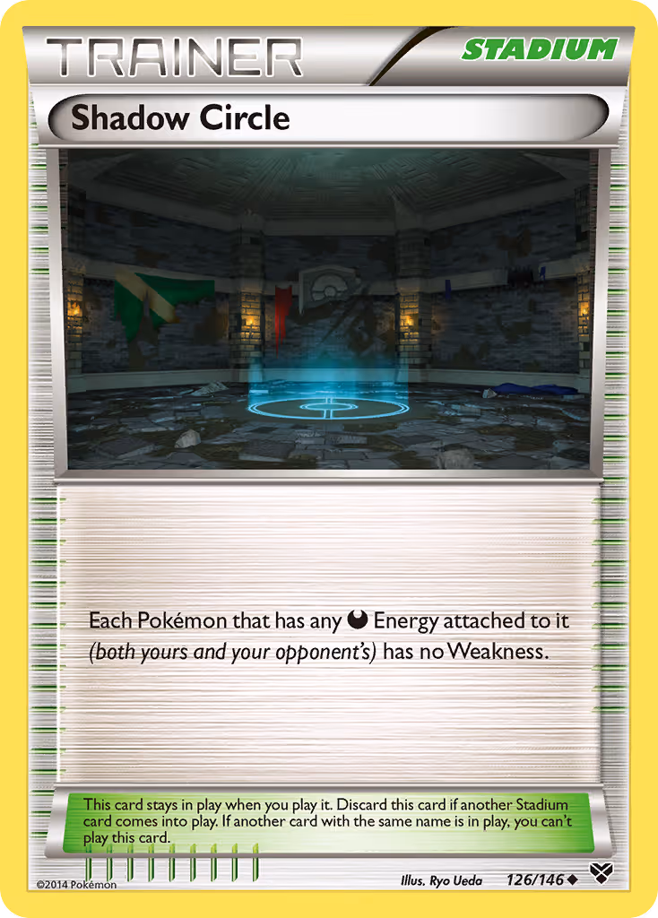 Shadow Circle 126/146 Pokemon card