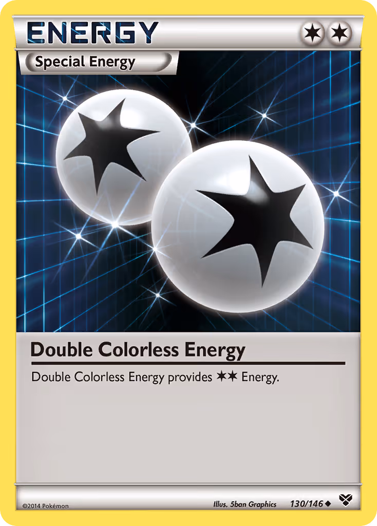 Double Colorless Energy 130/146 Pokemon card