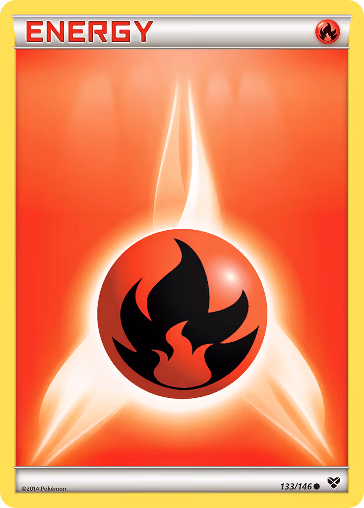 Fire Energy 133/146 Pokemon card