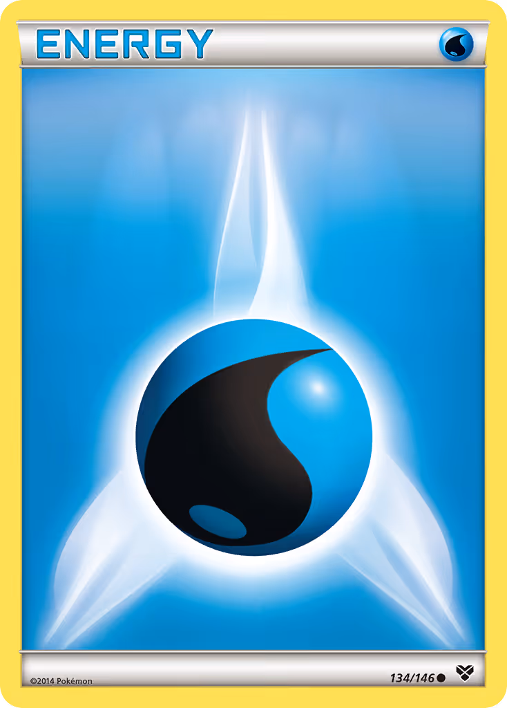 Water Energy 134/146 Pokemon card