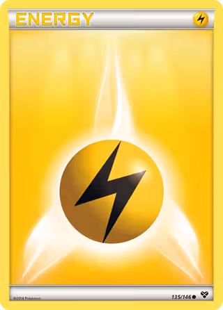 Lightning Energy 135/146 Pokemon card