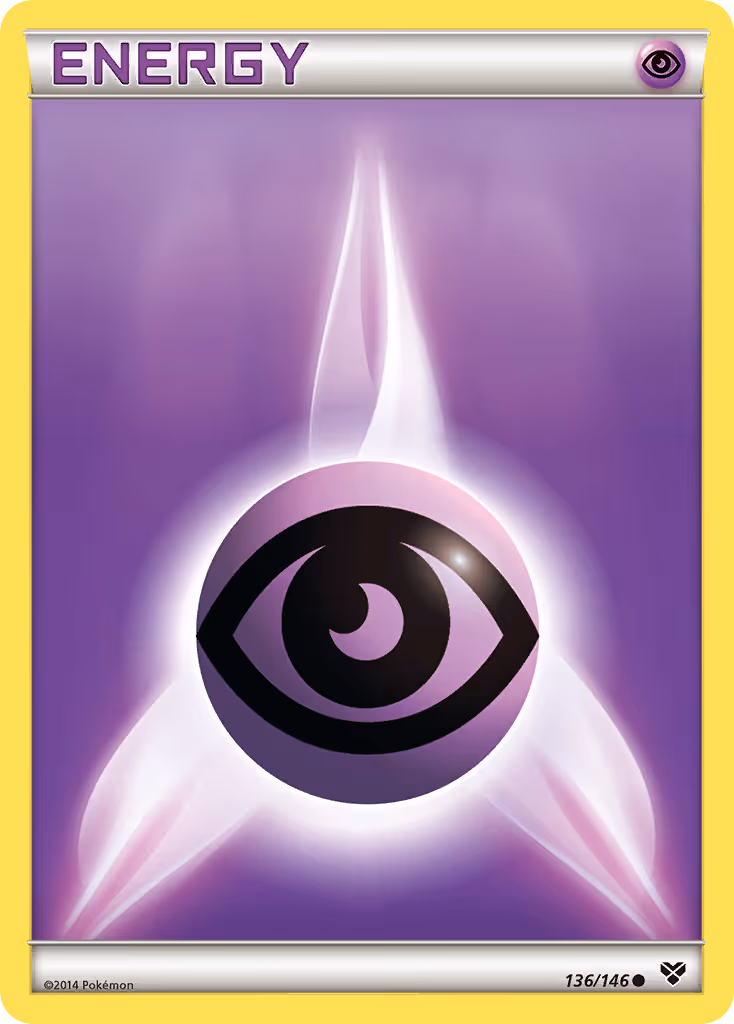 Psychic Energy 136/146 Pokemon card