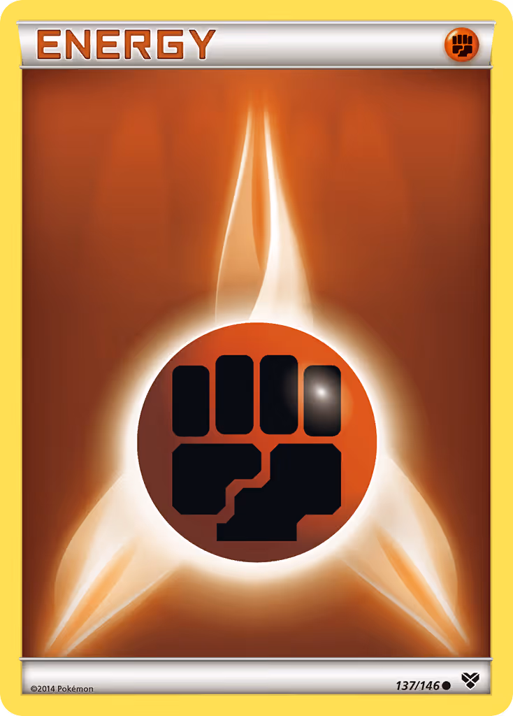 Fighting Energy 137/146 Pokemon card