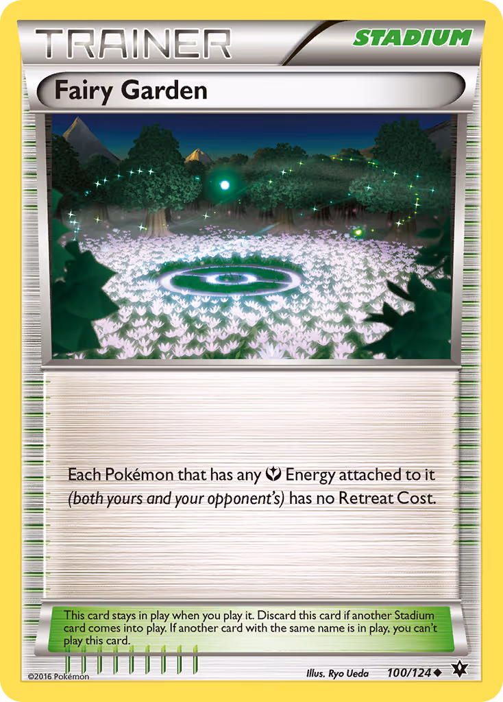 Fairy Garden 100/124 Pokemon card