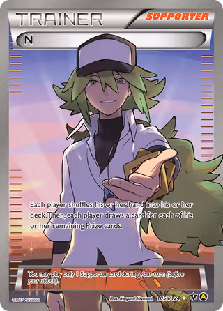 N 105a Pokemon card
