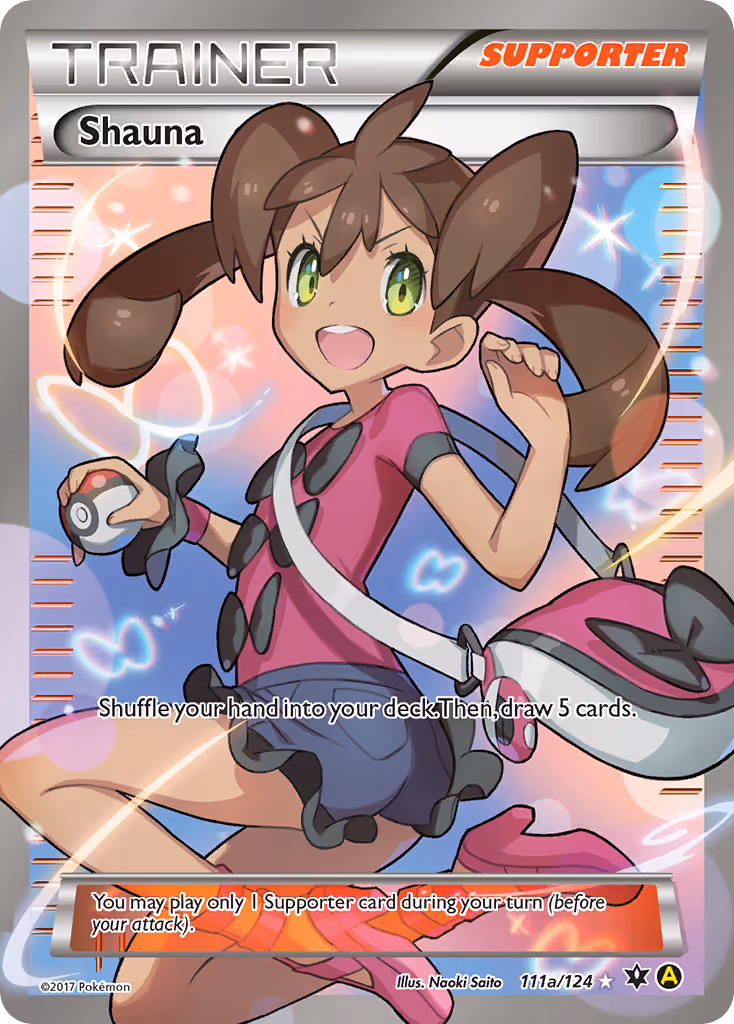 Shauna 111a Pokemon card