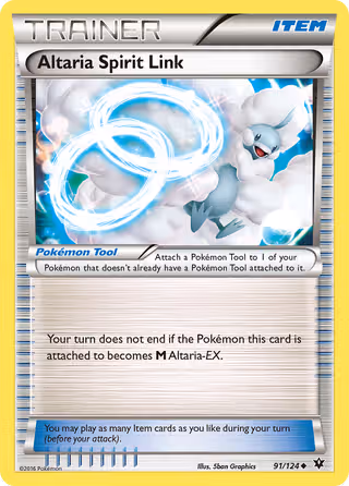 Altaria Spirit Link 91/124 Pokemon card