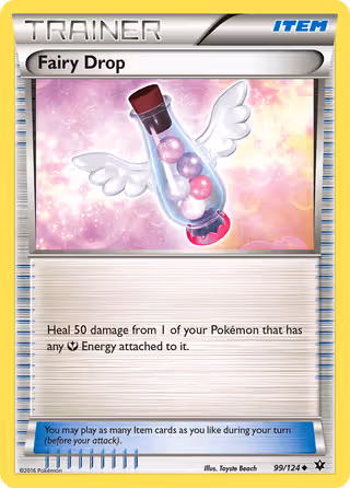 Fairy Drop 99/124 Pokemon card
